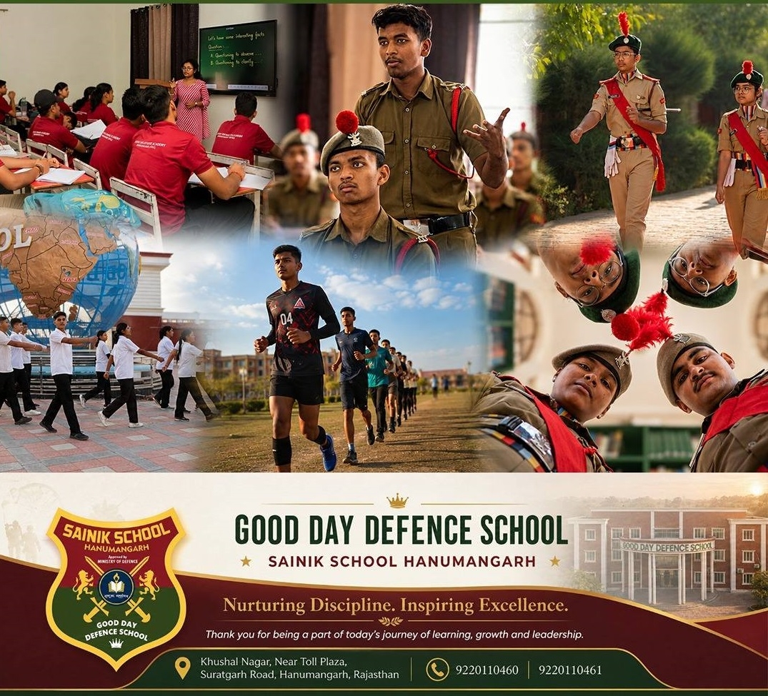 Model Defence School in Rajasthan for Future Defence Leaders