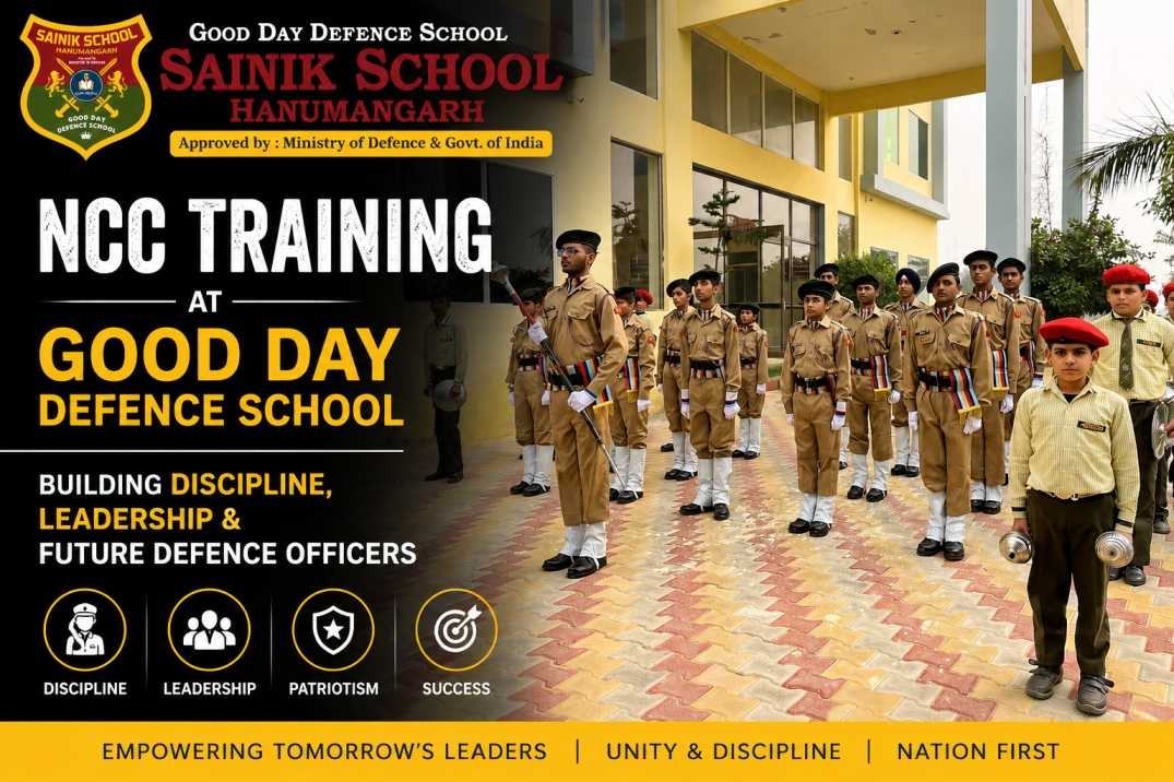 NCC Training in Schools: How Good Day Defence School Shapes Disciplined Leaders for the Future